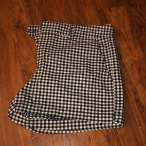 Gingham Print shorts | GAP size 12